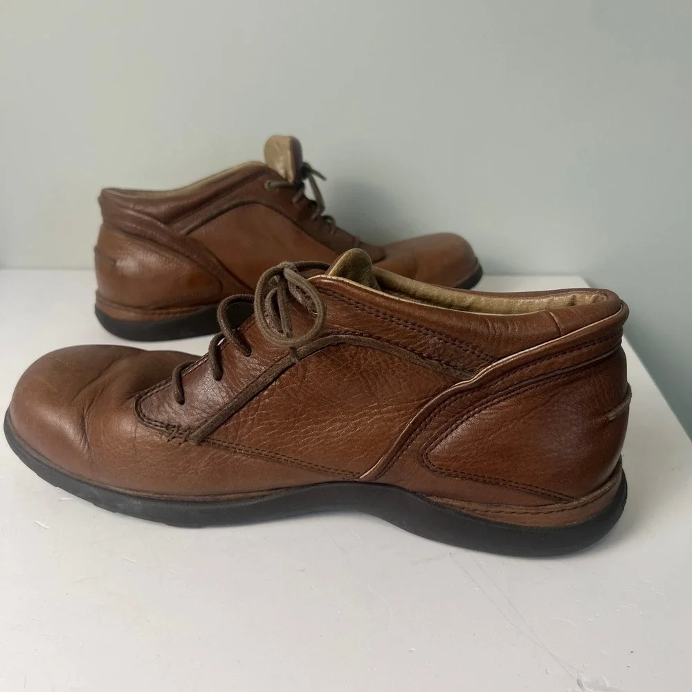 Red Wing 4969 Chukka Boots Mens 12EE Brown Leather Slip Oil Resistant Work